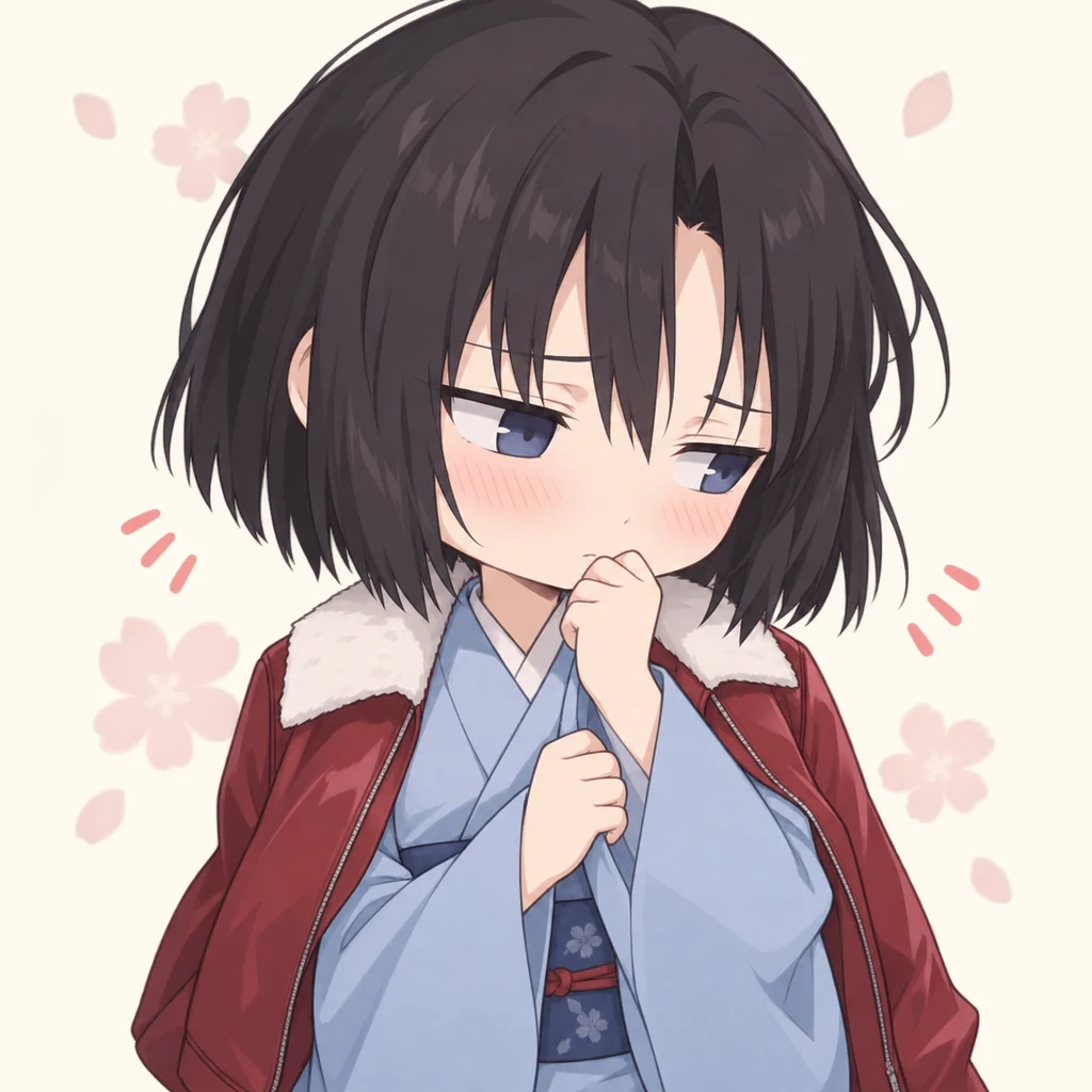 Shiki Ryougi 表情包 6