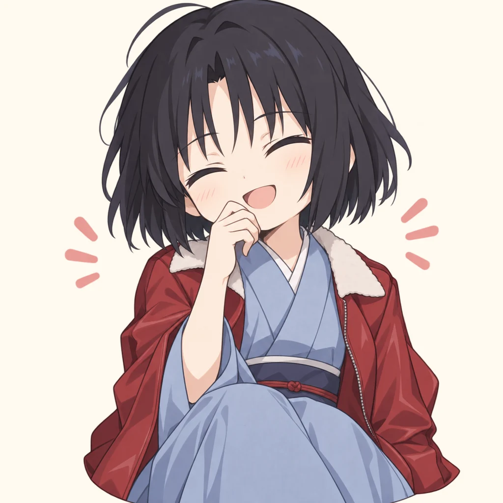 Shiki Ryougi 表情包 4