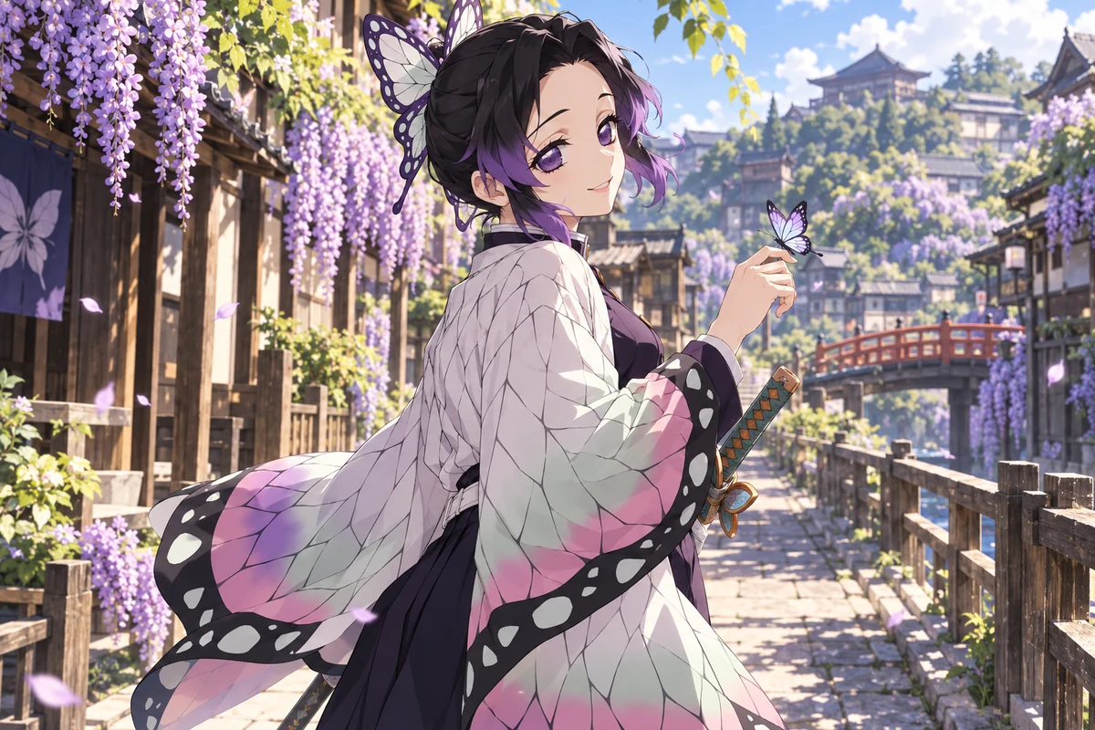 Shinobu Kocho AI 插画