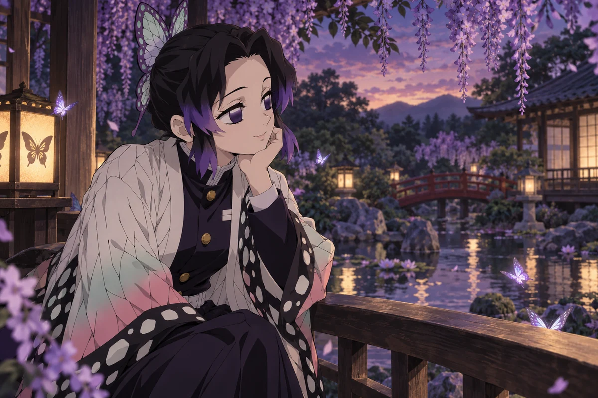 Shinobu Kocho AI 插画