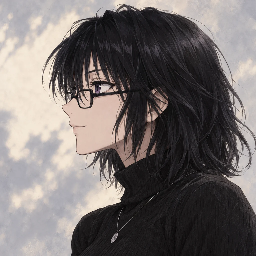 Shizuku Murasaki AI 辅助角色插画