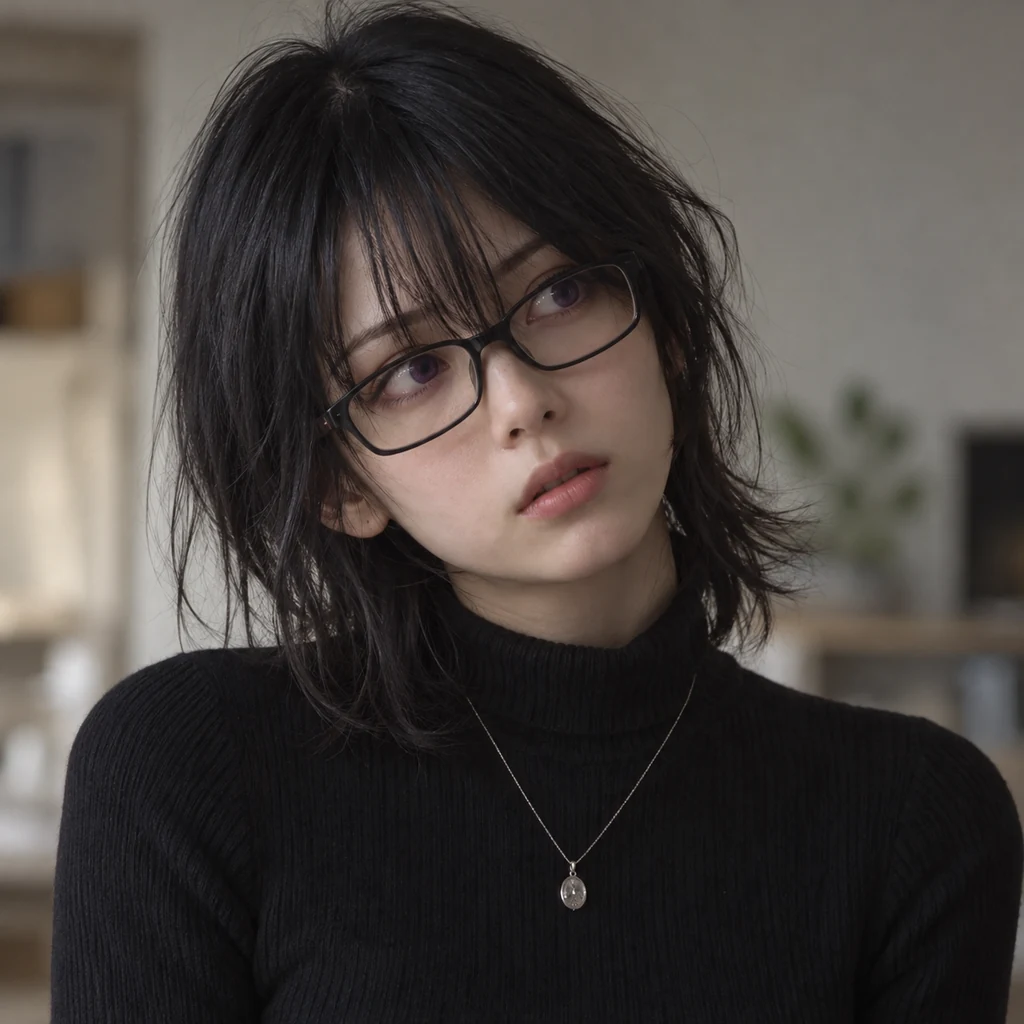 Shizuku Murasaki live-action AI portrait