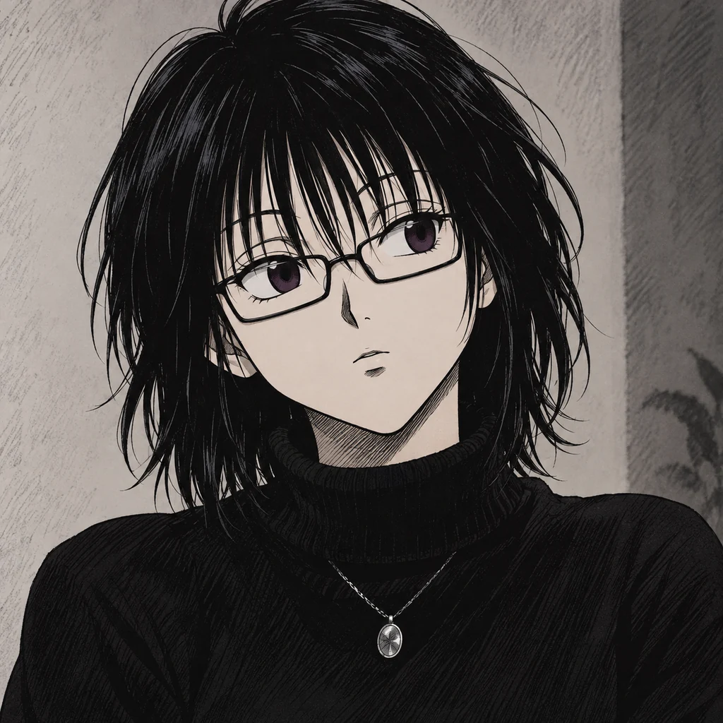 Shizuku Murasaki AI 辅助角色插画