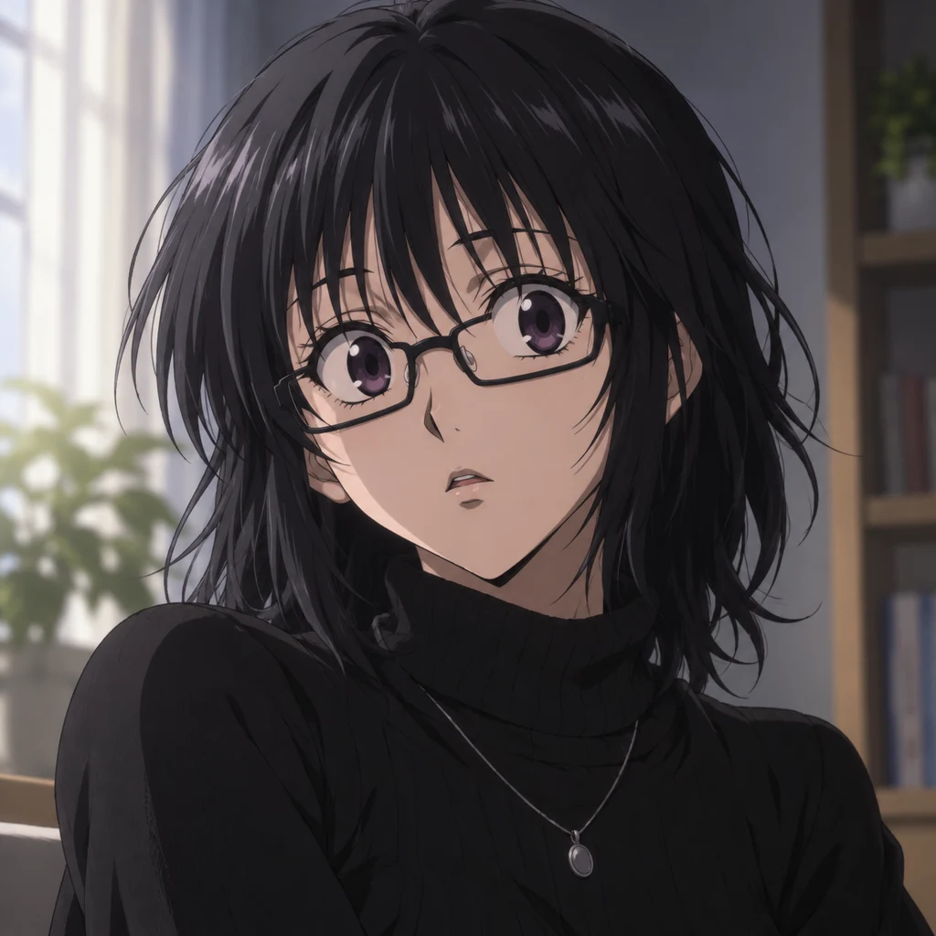 Shizuku Murasaki AI 辅助角色插画