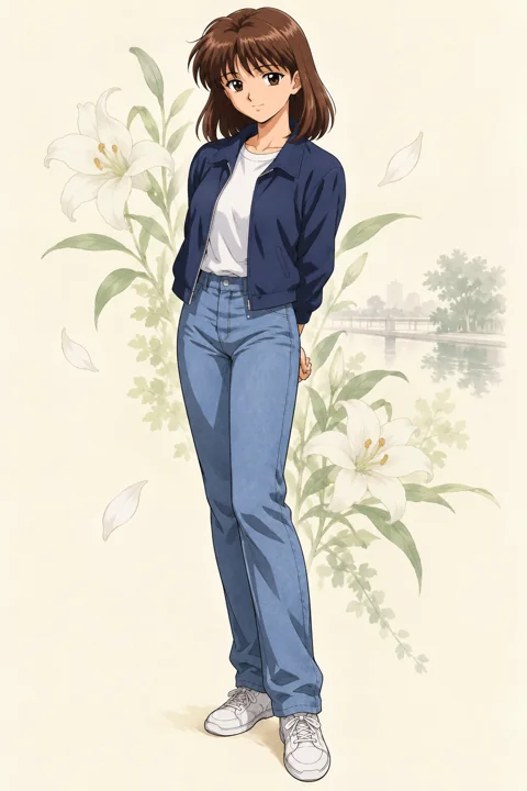 Shizuru Kuwabara角色示意插画