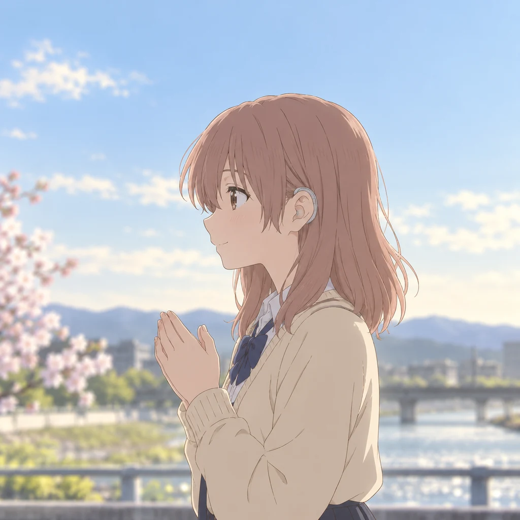 Shouko Nishimiya AI 辅助角色插画