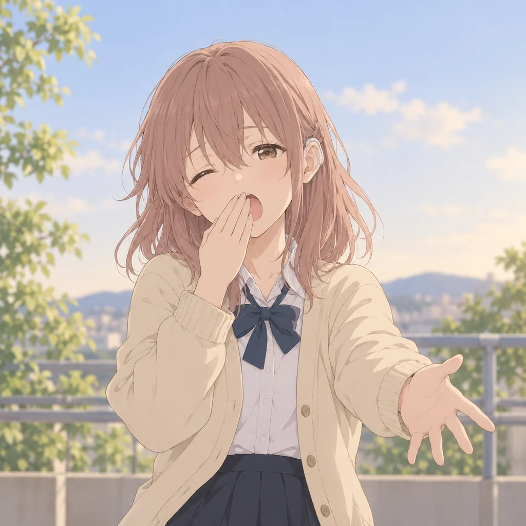 Shouko Nishimiya AI 辅助角色插画