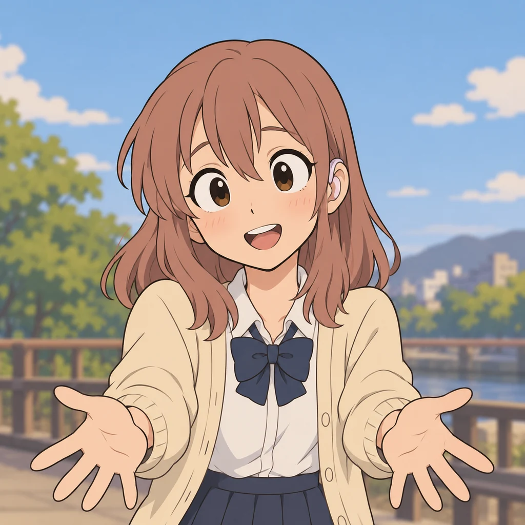 Shouko Nishimiya AI 辅助角色插画