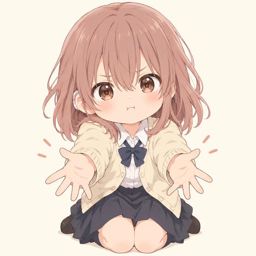 Shouko Nishimiya 表情包 2