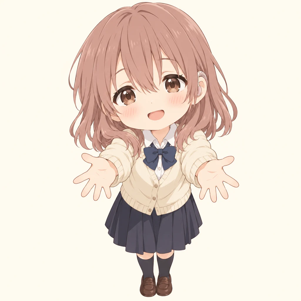 Shouko Nishimiya 表情包 1