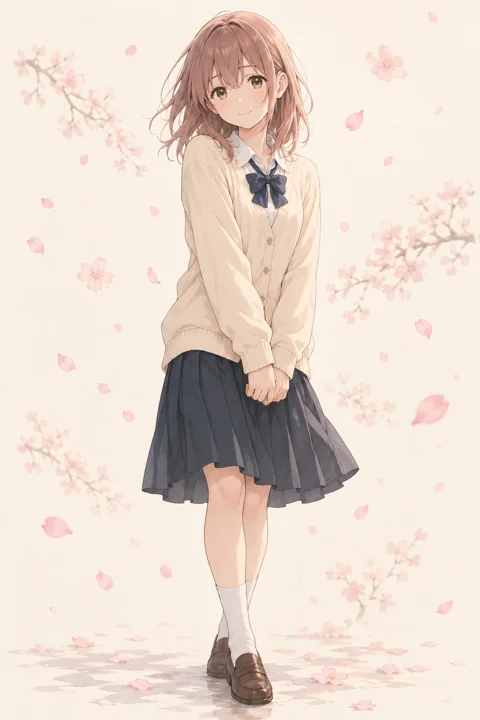 Shouko Nishimiya角色示意插画
