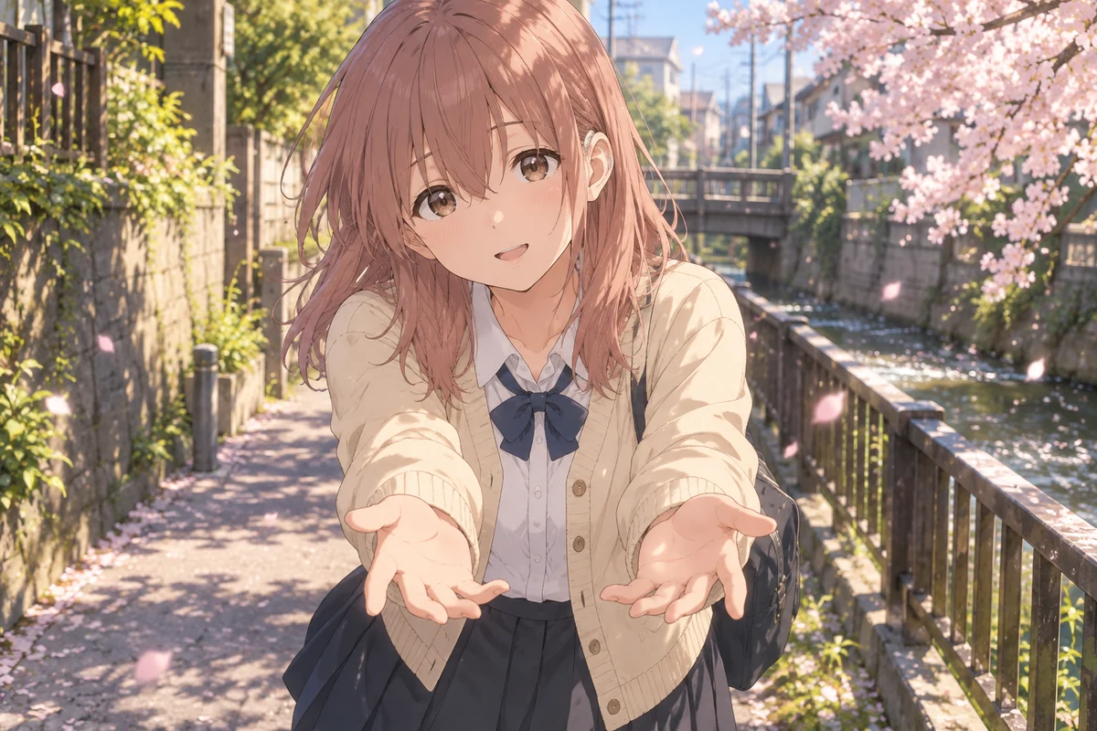 Shouko Nishimiya AI 插画