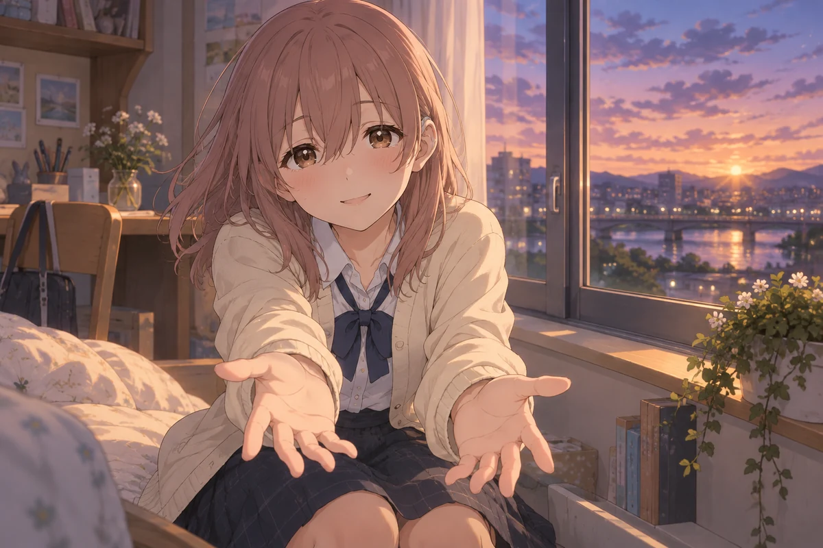 Shouko Nishimiya AI 插画