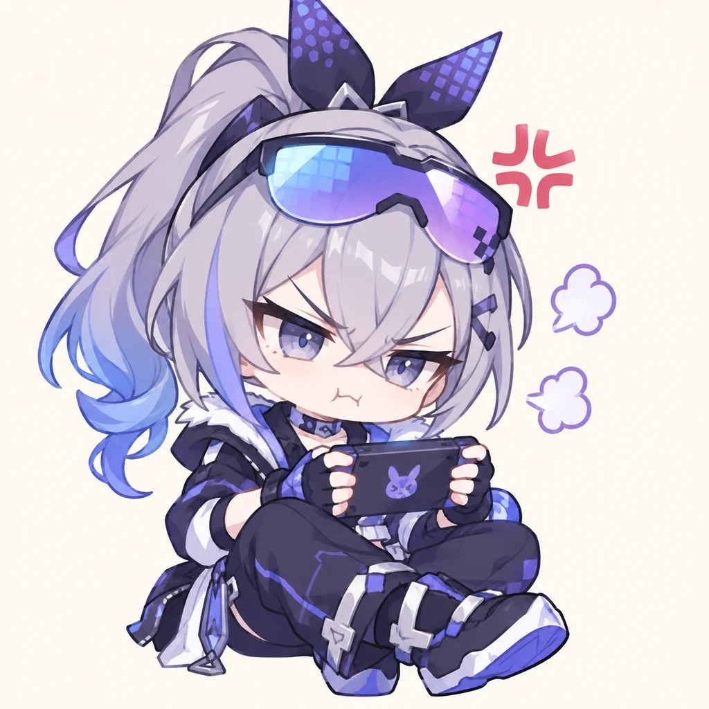 Silver Wolf 表情包 2