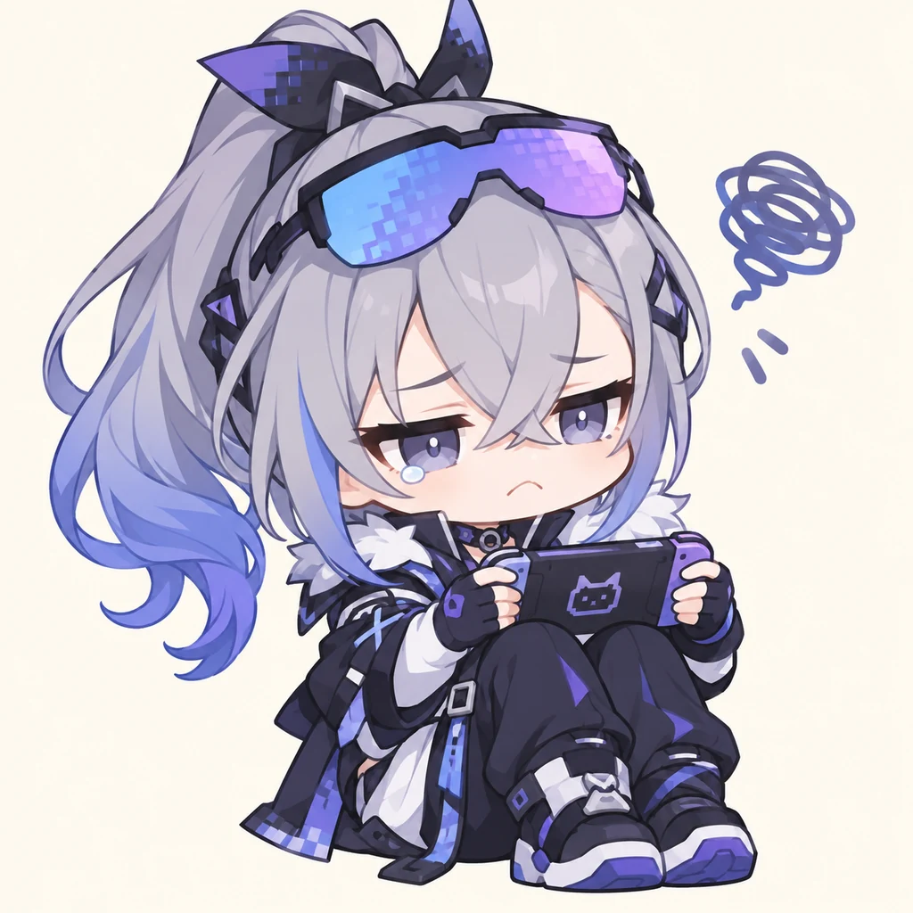 Silver Wolf 表情包 3