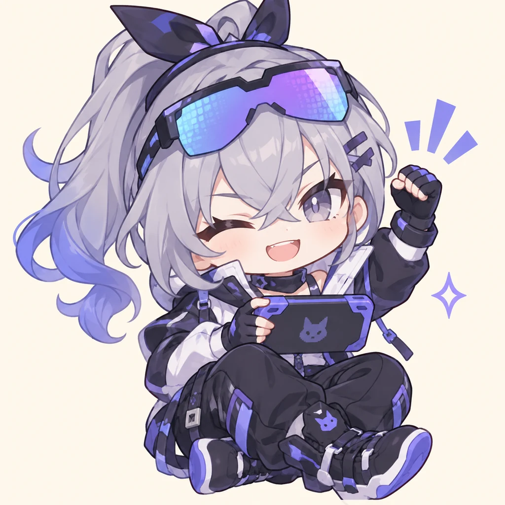 Silver Wolf · Reaction sticker