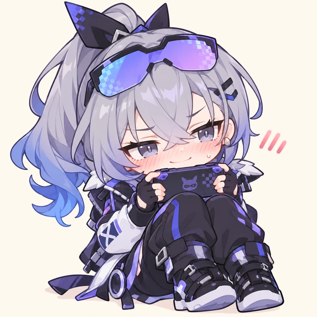 Silver Wolf 表情包 6