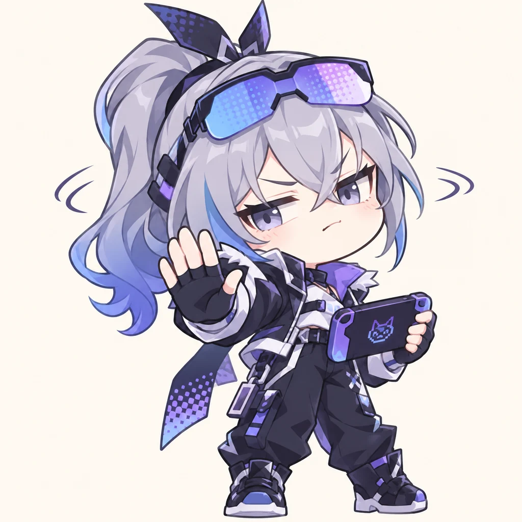 Silver Wolf 表情包 8