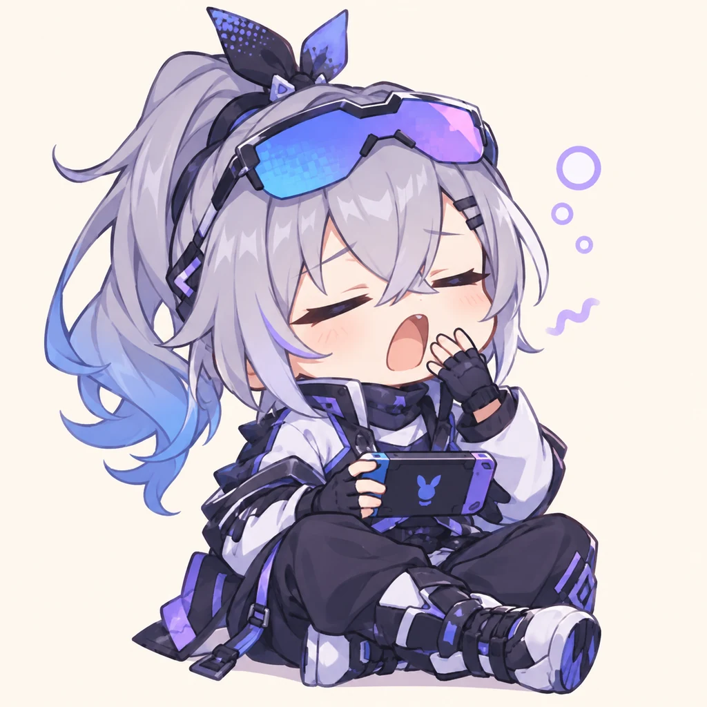 Silver Wolf 表情包 7