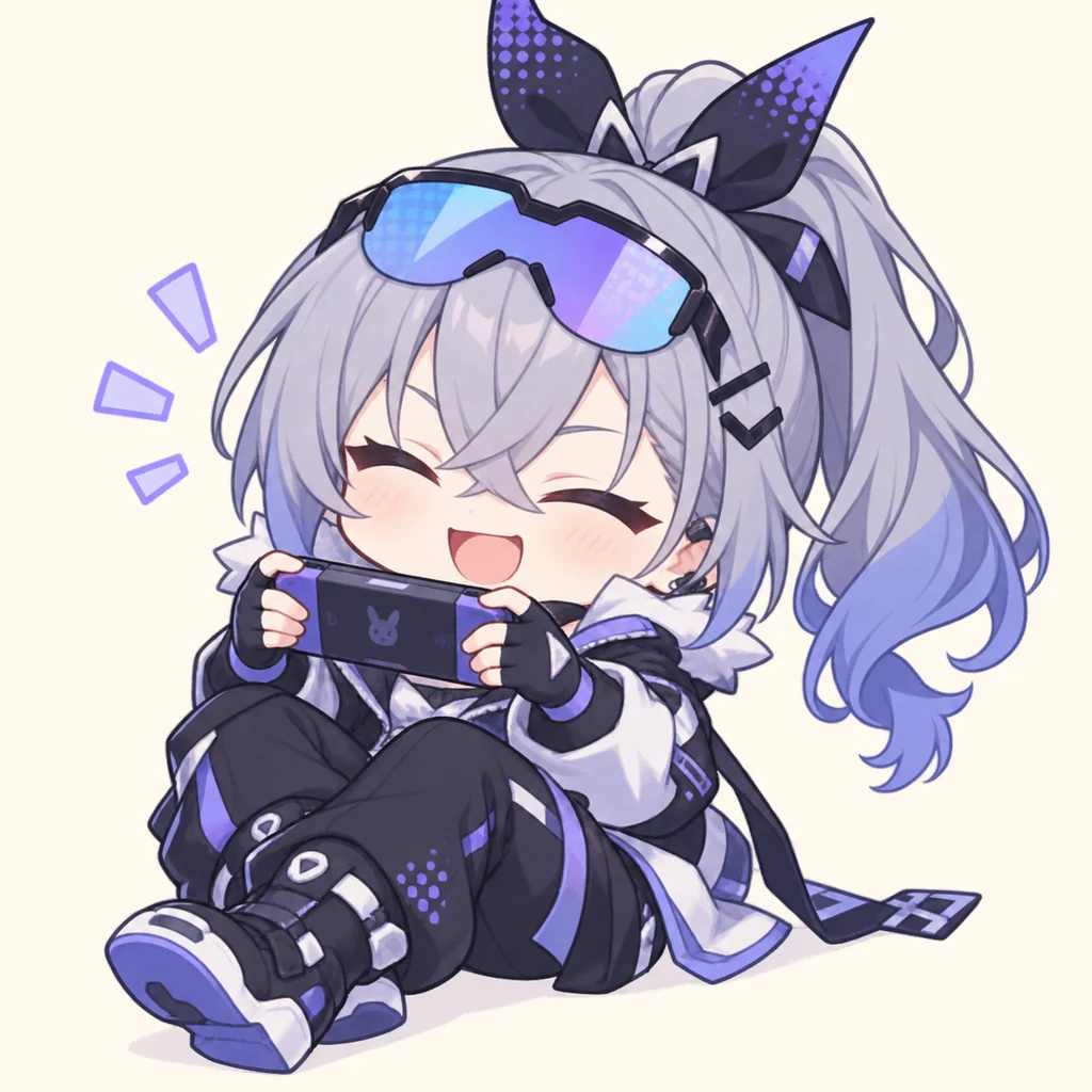 Silver Wolf 表情包 4