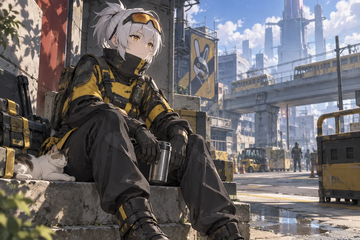 Soldier 11 AI 插画