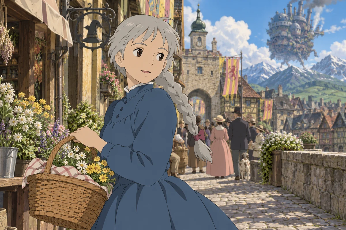 Sophie Hatter AI 插画
