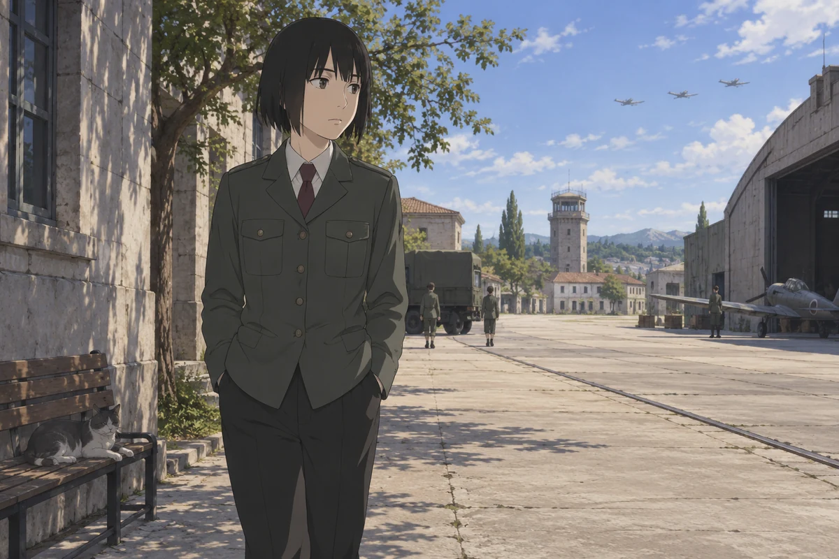 Suito Kusanagi AI 插画