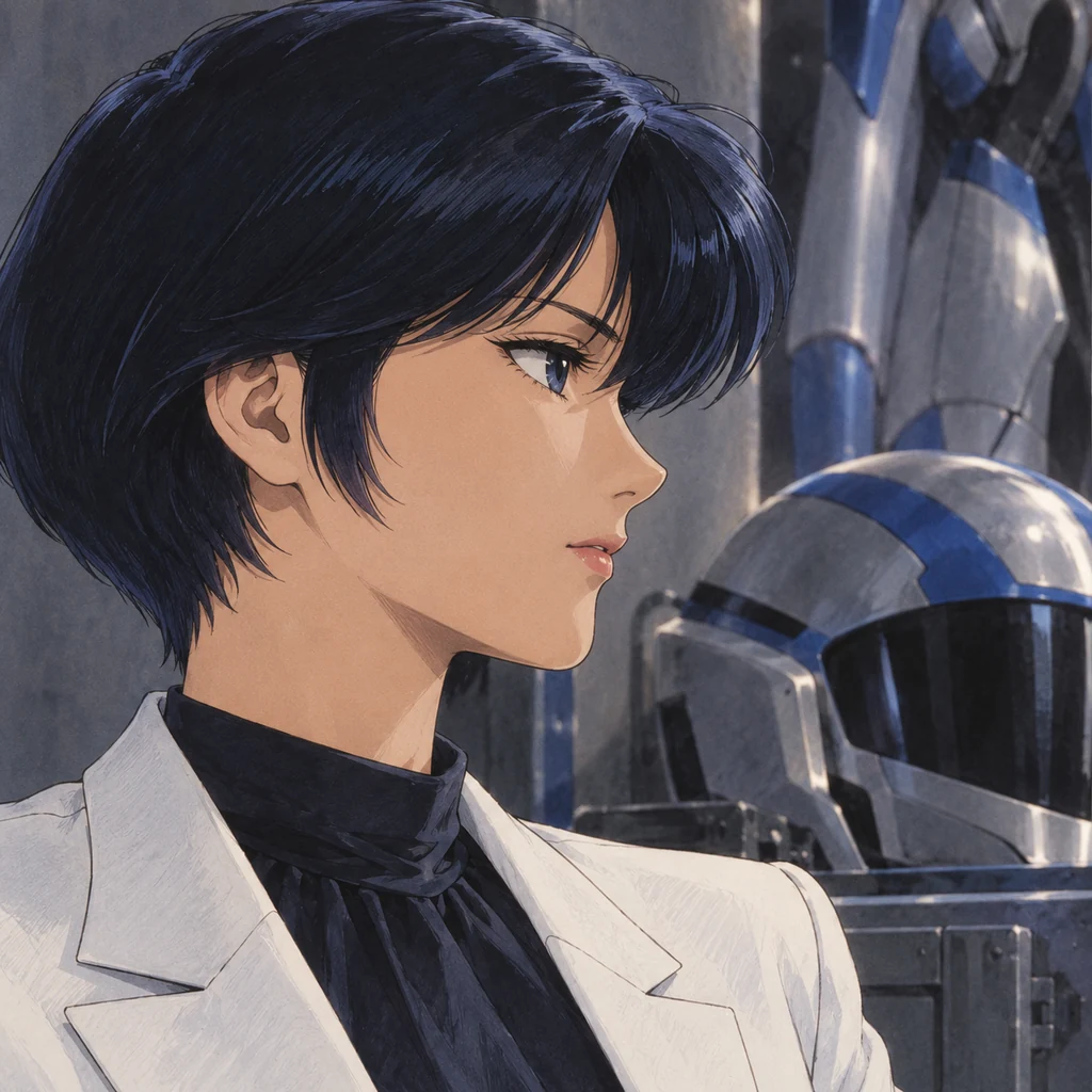 Sylia Stingray AI 辅助角色插画