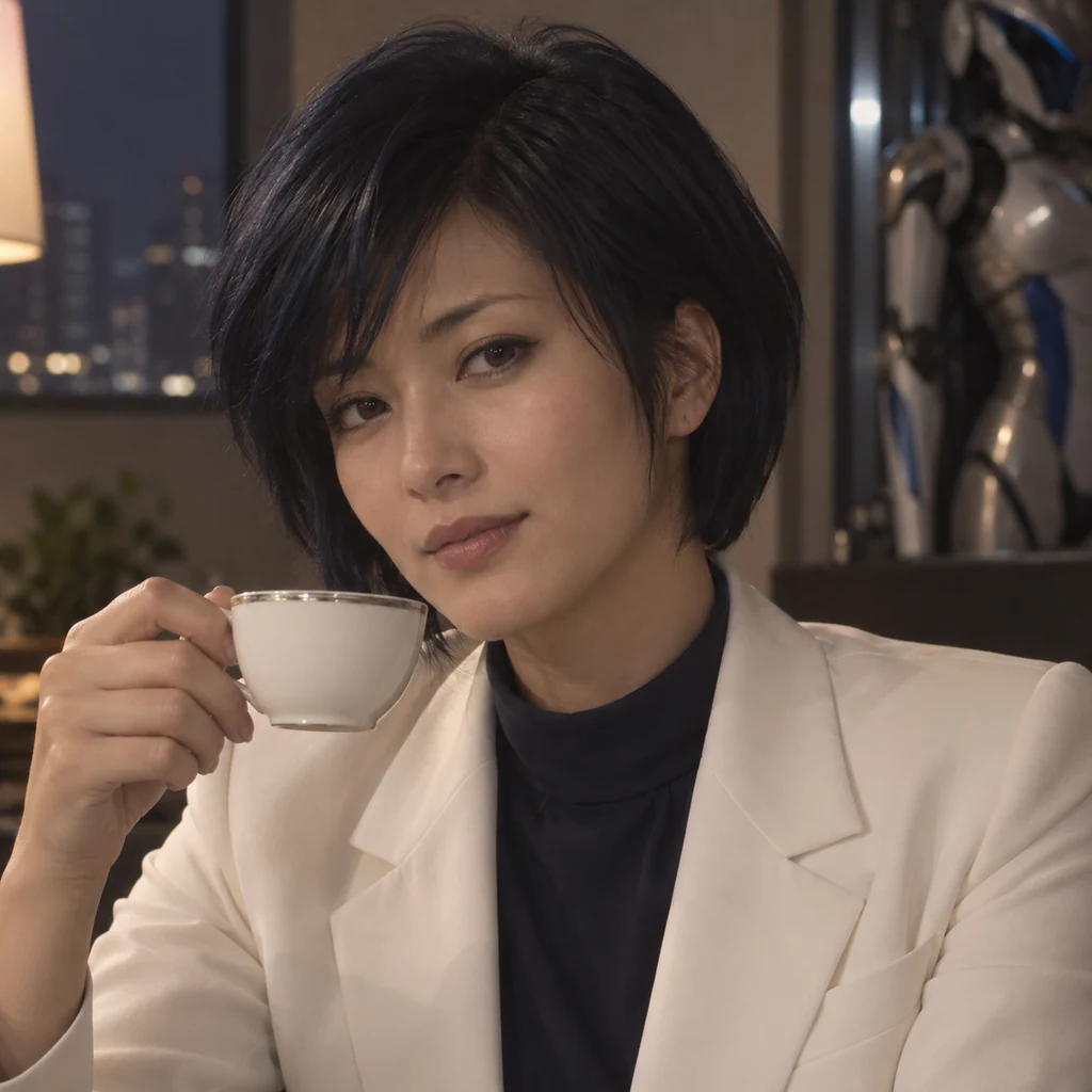 Sylia Stingray live-action AI portrait