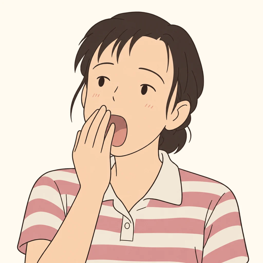 冈岛妙子 AI 辅助角色插画