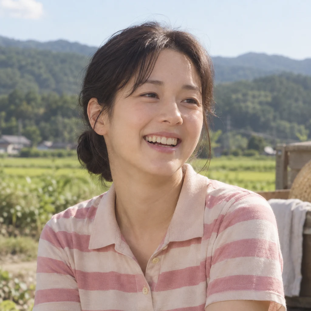 冈岛妙子真人版 AI 头像