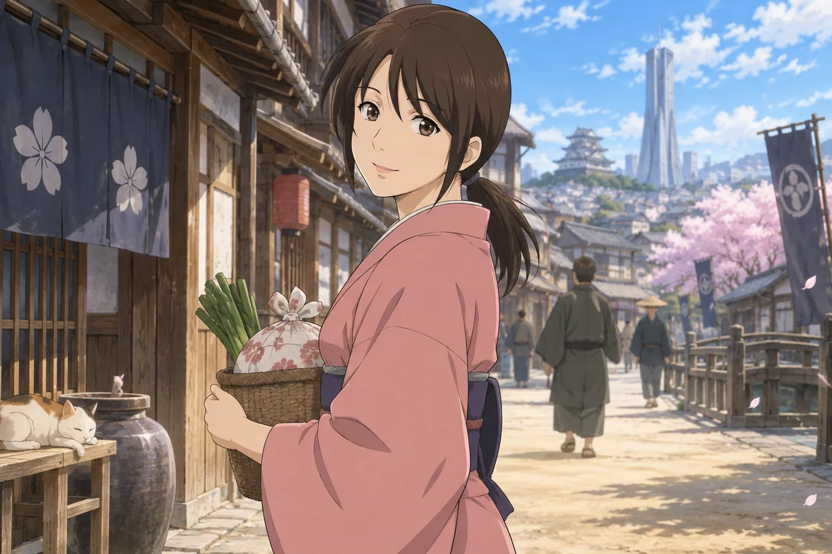 Tae Shimura AI 插画