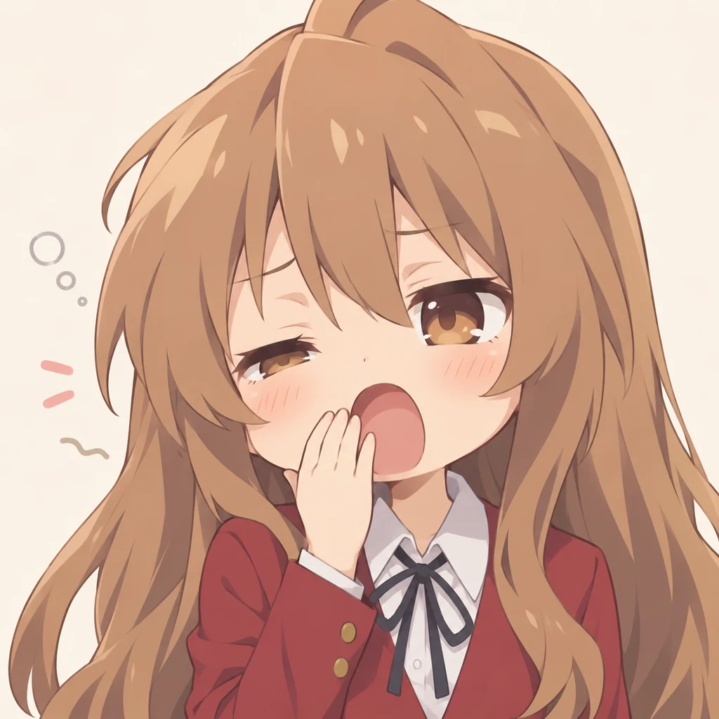 Taiga Aisaka AI 辅助角色插画