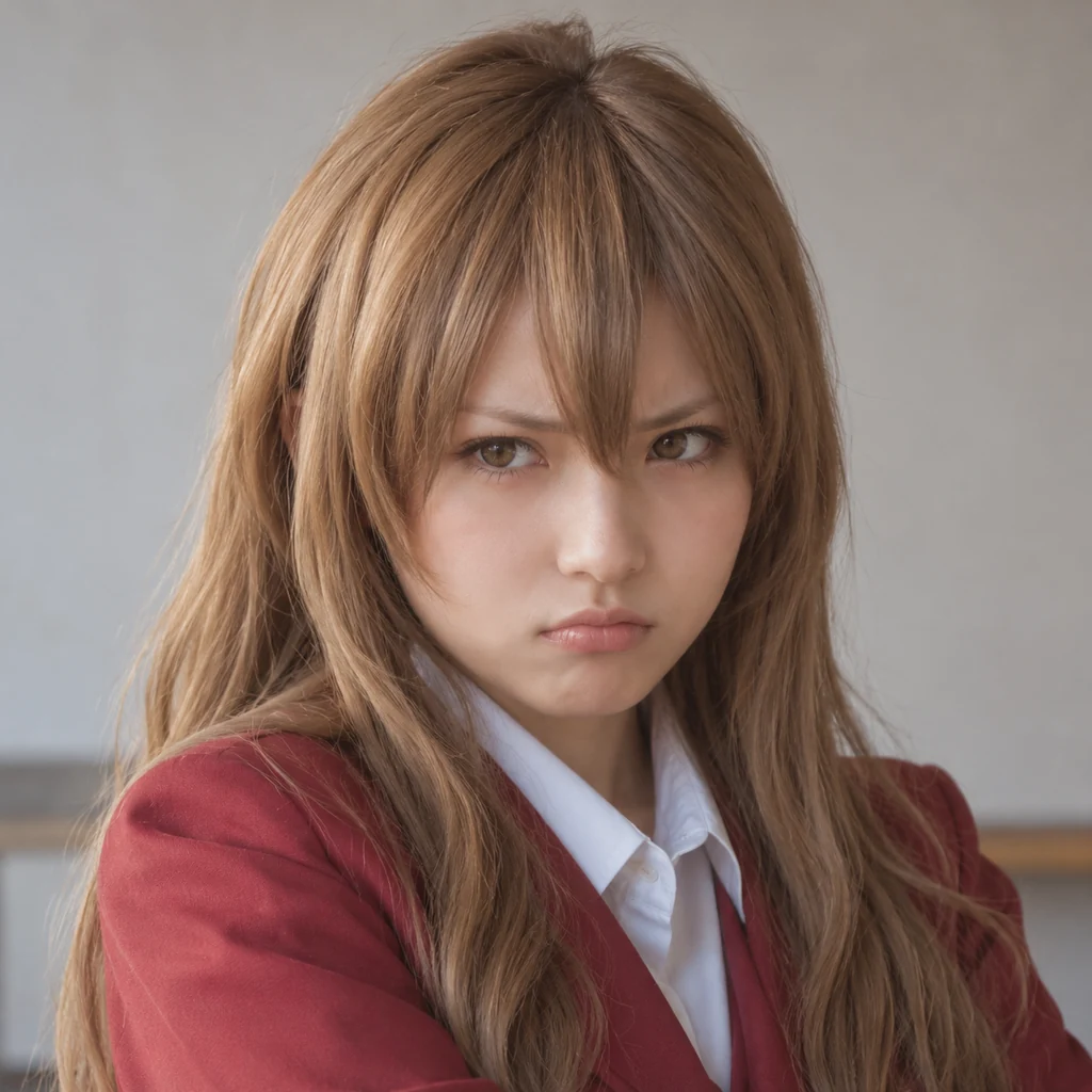逢坂大河真人版 AI 头像