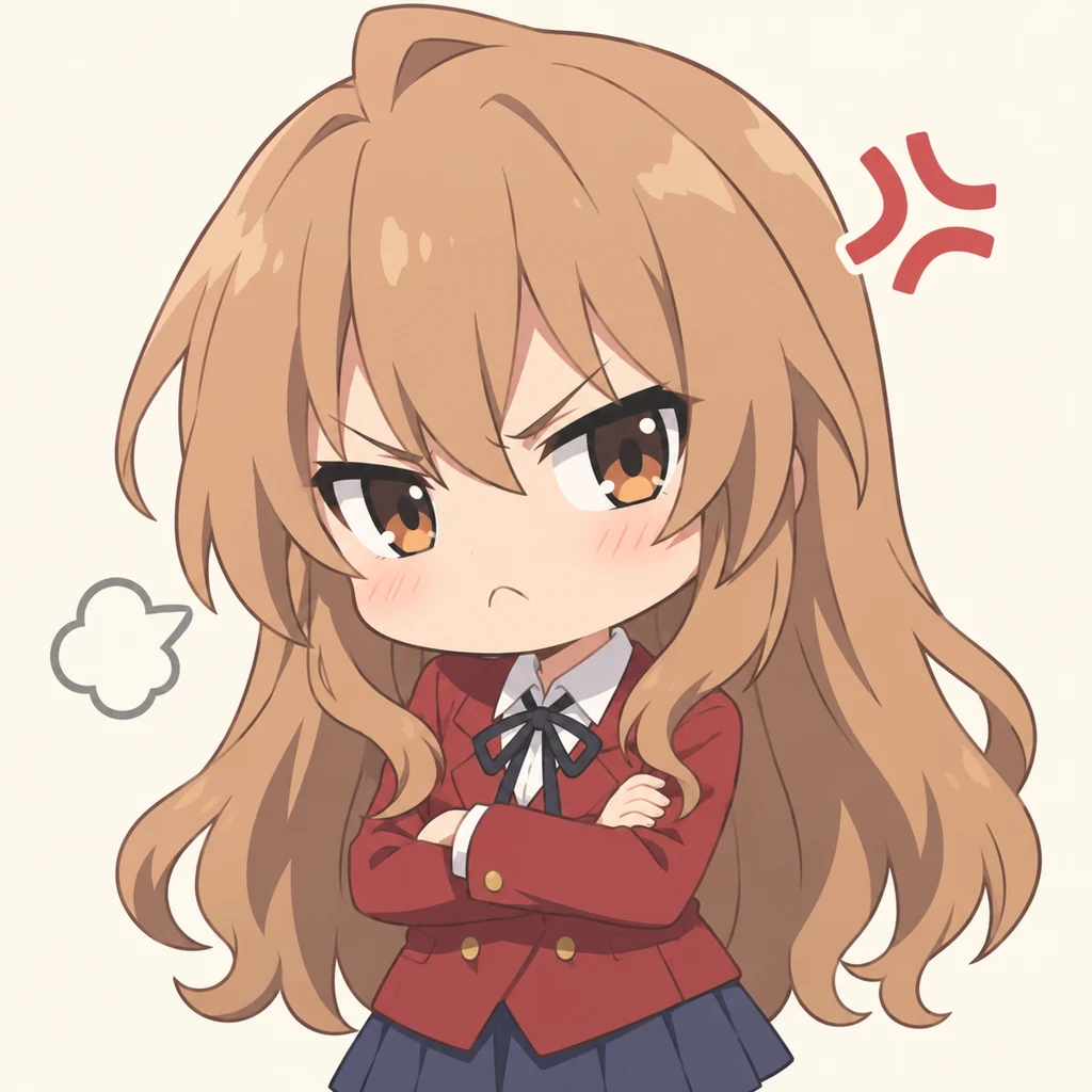 Taiga Aisaka 表情包 2