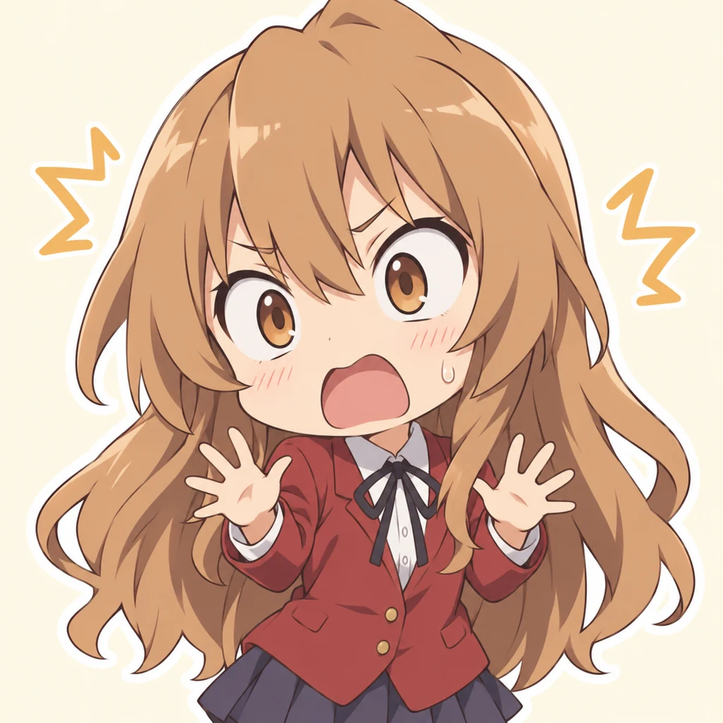 Taiga Aisaka 表情包 5