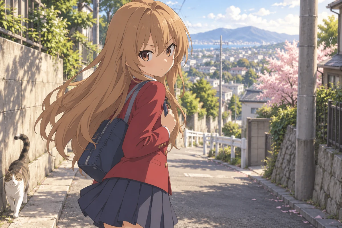 Taiga Aisaka AI 插画