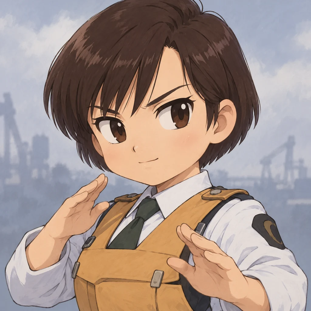 Takeo Kumagami AI 辅助角色插画