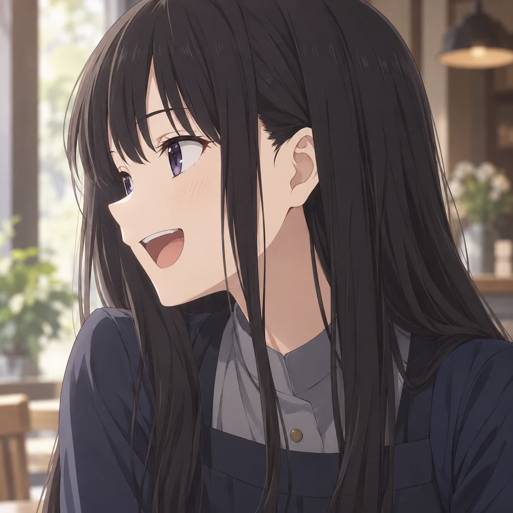 Takina Inoue AI 辅助角色插画