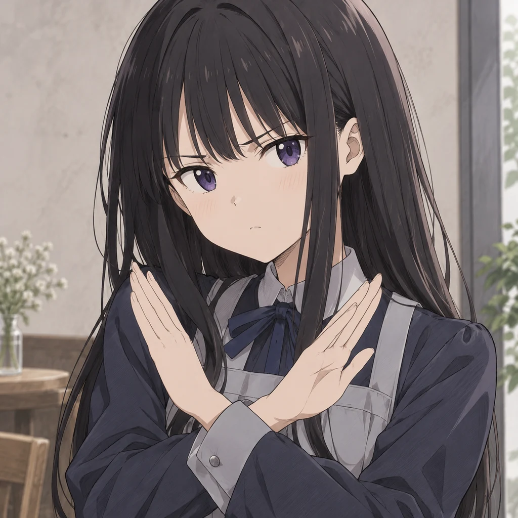 Takina Inoue AI 辅助角色插画