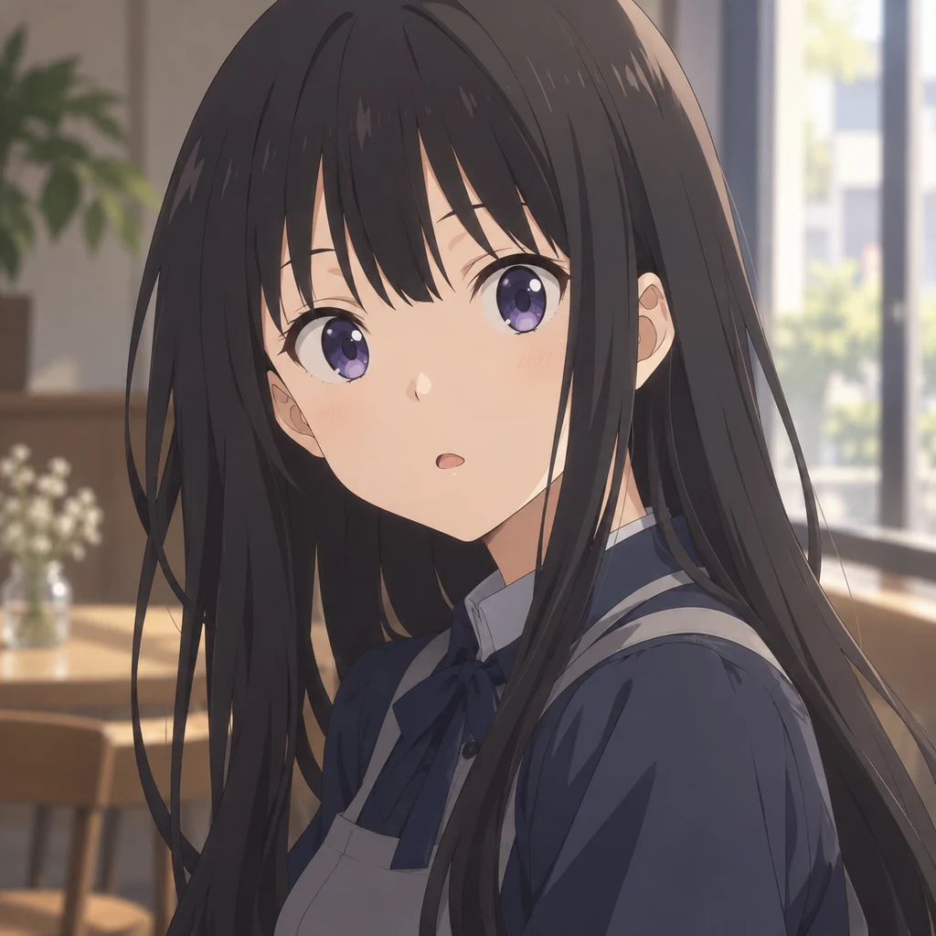 Takina Inoue AI 辅助角色插画