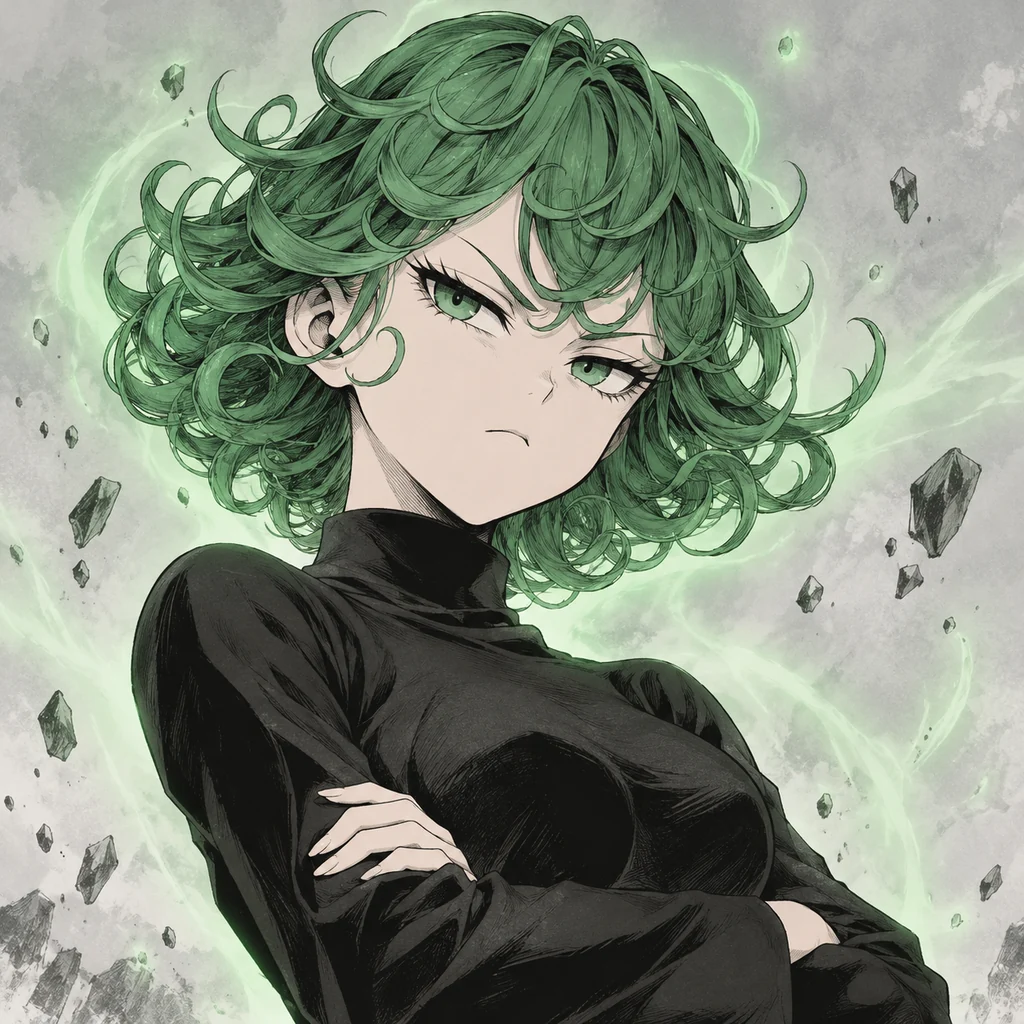 Tatsumaki AI 辅助角色插画