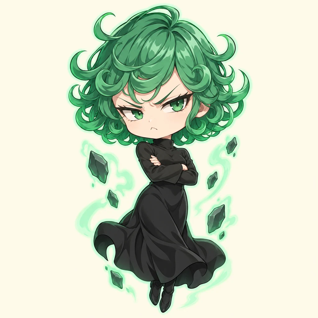 Tatsumaki 表情包 2