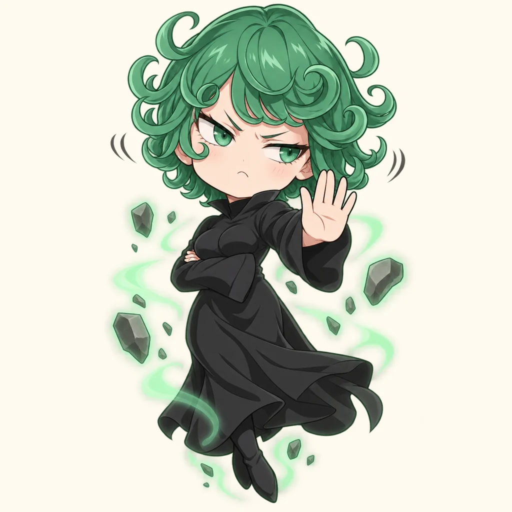 Tatsumaki 表情包 8