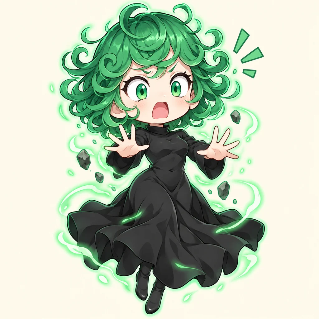 Tatsumaki 表情包 5
