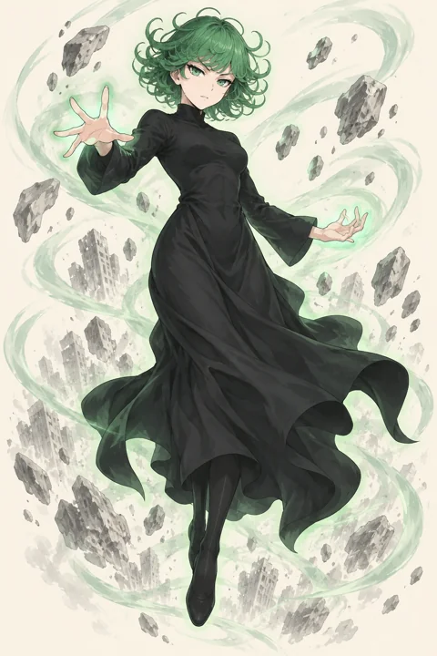 Tatsumaki角色示意插画