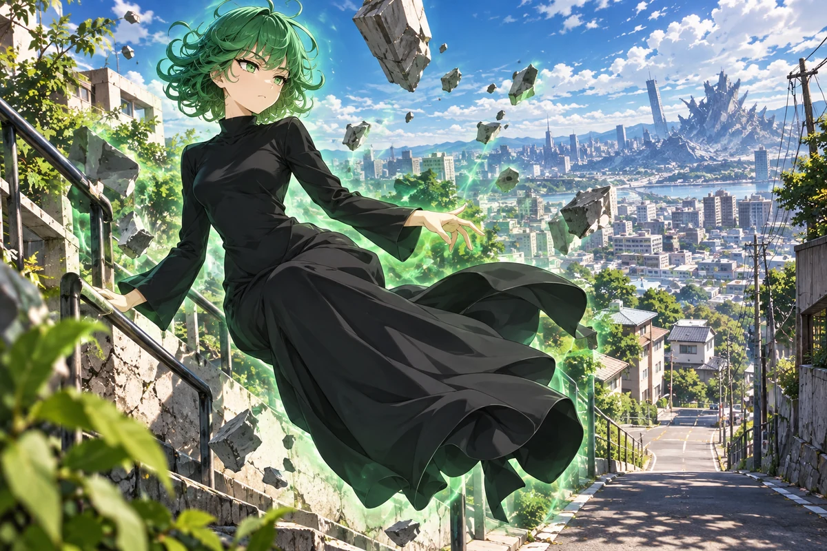 Tatsumaki AI 插画