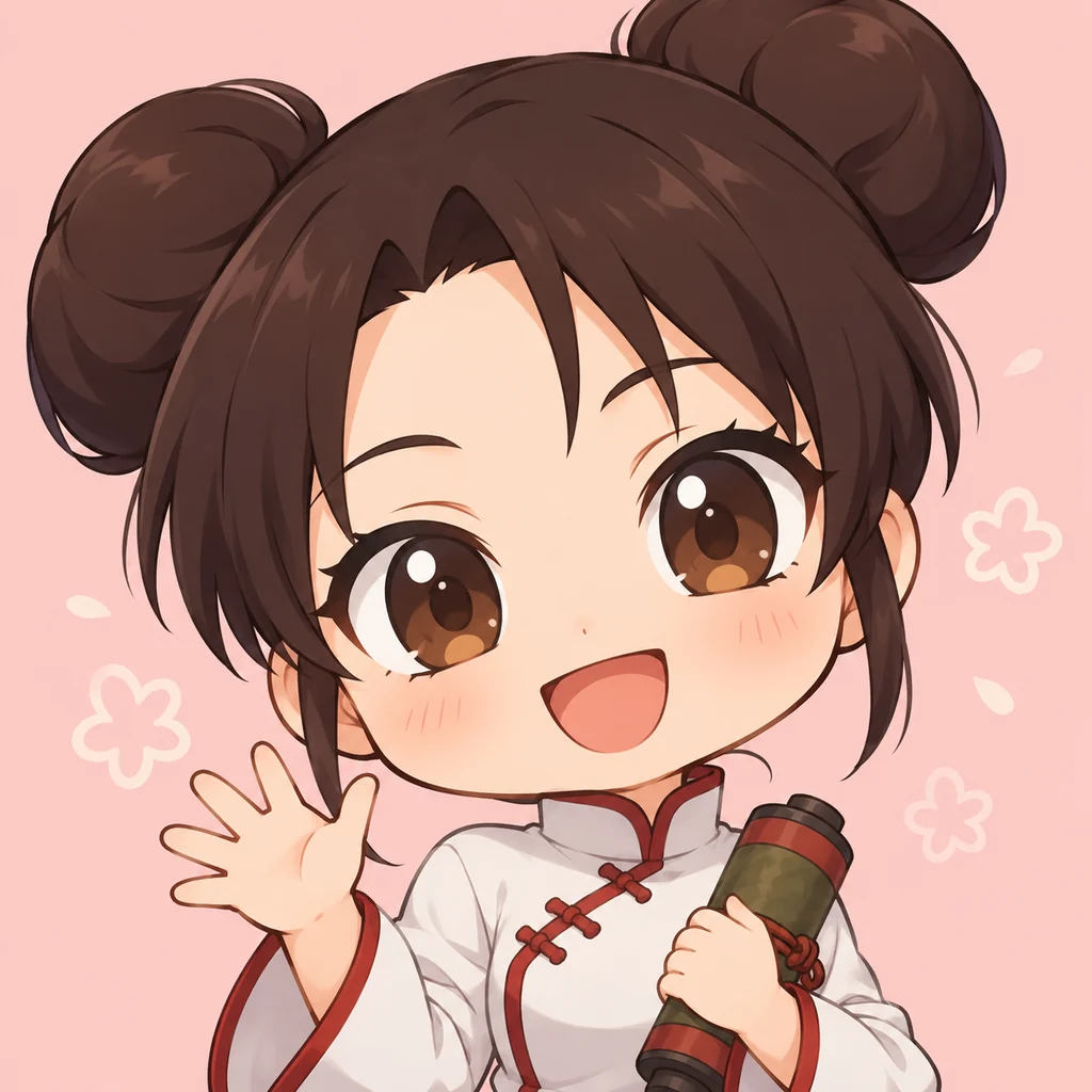 テンテン AI 辅助角色插画