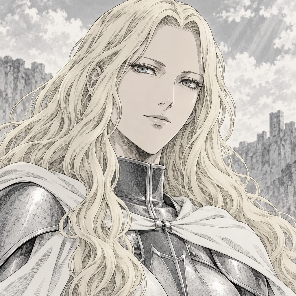迪妮莎 AI 辅助角色插画