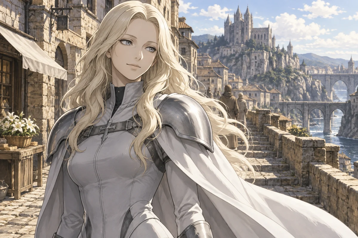 迪妮莎 AI 插画